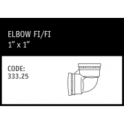 Marley Philmac Elbow FI/FI 1" x 1" - 333.25